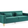 Aesthetic Sofas For Living Room, 3 Seater Couch With Classic Modern Appeal And Luxurious Soft Comfort, Easy To Maintain - Green - Image 15