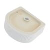 Vessel Bathroom Sink With Design - White - Image 10