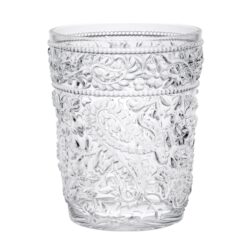 Paisley - Acrylic Glasses (Set of 4) Dof, Bpa Free Cocktail Drinkware Plastic, 13Oz - Clear