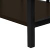 Bookshelf, Bookcase, Etagere, 4 Tier, For Office, Contemporary & Modern - Espresso - Image 6