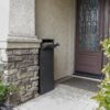 Steel Large Single Compartment Locking Parcel Drop Box With Keyed Access - Gray - Image 12