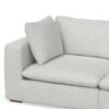 Jasmine - Corner Sectional Sofa And Ottoman - Gray - Image 10