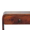 Aspen - Slim Coffee Table - Dark Brown - Image 4