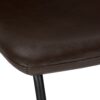 Office Chair, Bar Height, Standing, Computer Desk, Work, Leather Look, Contemporary, Modern - Brown - Image 6