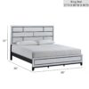 Glasgow - King Bed Frame - White - Image 3