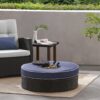 Madras - Ottoman With Ice Bucket - Brown - Image 6