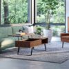 Lowry - Lift Top Coffee Table - Distressed Charcoal Brown - Image 10