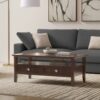 Acadian - Coffee Table With Drawer - Brown - Image 10