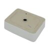 Modern European Style Ceramic Rectangular Vessel Bathroom Sink - White - Image 10