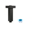 Ceiling Mounted Shower Arm With Flange - Matte Black - Image 5
