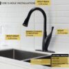 Kitchen Faucet With Pull Out Sprayer - Oil-Rubbed Bronze - Image 3