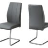 Dining Chair, Side Upholstered, Contemporary & Modern (Set of 2) - Gray - Image 7