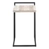 Accent Table, C - Shaped, Contemporary And Modern - Taupe - Image 3