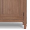 Connaught - Entryway Storage Cabinet - Medium Saddle Brown - Image 6