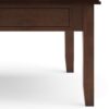 Artisan - Square Coffee Table - Russet Brown - Image 6