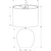 Lighting, Table Lamp, Concrete, Contemporary - Gray / Cream - Image 5