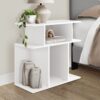 Accent Table Side Contemporary And Modern - White - Image 3