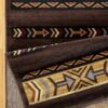 Tribes - 2'7" X 7'3" Southwest Area Rug - Brown - Image 4