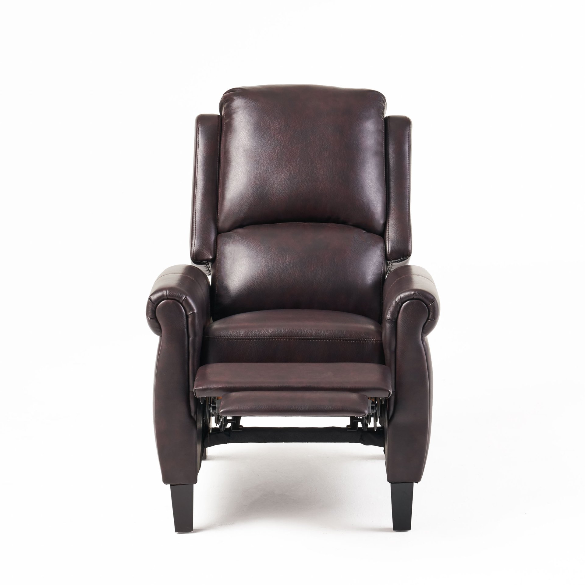 Memphis - Standard Recliner Club Chair - Burgundy - Image 9