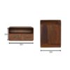 Floating Open Console - Chestnut - Image 3