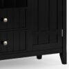 Bedford - Sideboard Buffet And Wine Rack - Black - Image 9