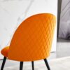 Dining Side Chairs (Set of 4) - Orange - Image 5