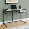 Computer Desk For Home Office, Storage Drawer - White - Image 3