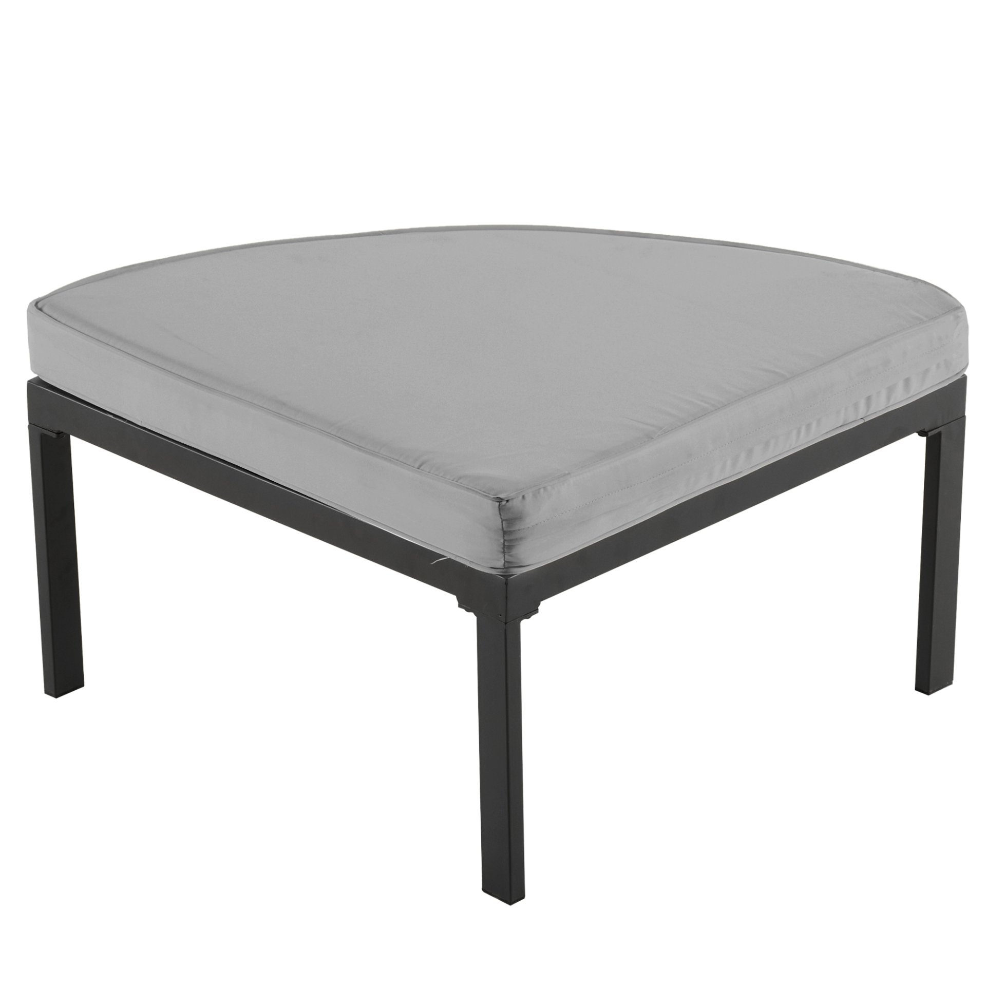 Outdoor Sectional Sofa Set With Cushions - Gray - Image 25