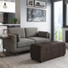 Avalon - Storage Ottoman - Distressed Brown - Image 6