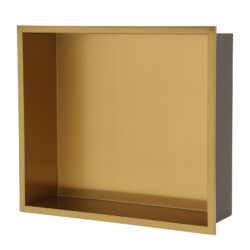 Shower Niche With Seamless Welding - Gold