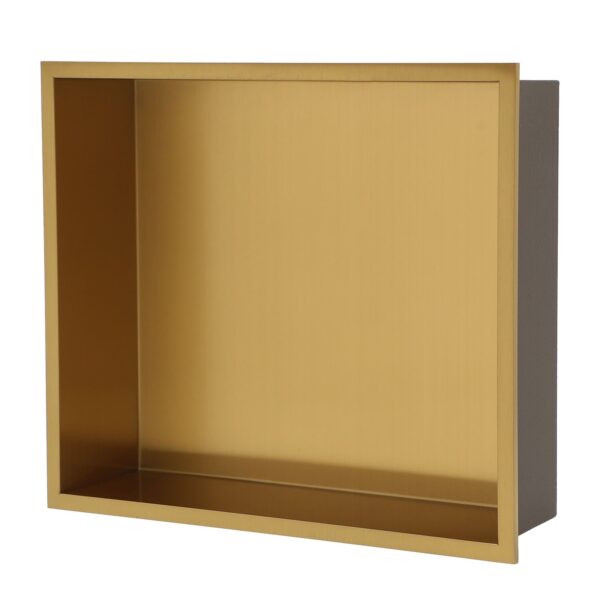Shower Niche With Seamless Welding - Gold