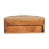 Large Wall Mounted Rounded Bedside Table - Beige - Image 8