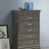 Sleek Transitional Chest - Metal Black - Image 5