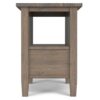 Ela - Narrow End Table - Brown - Image 9