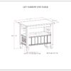 Lev - Narrow End Table - Smoky Brown - Image 10