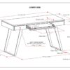 Lowry - Desk - Distressed Golden Wheat - Image 7