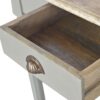 Hand Painted Writing Desk - Gray - Image 5