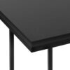 Accent Table, C - Shaped, Contemporary & Versatile Use - Black - Image 6