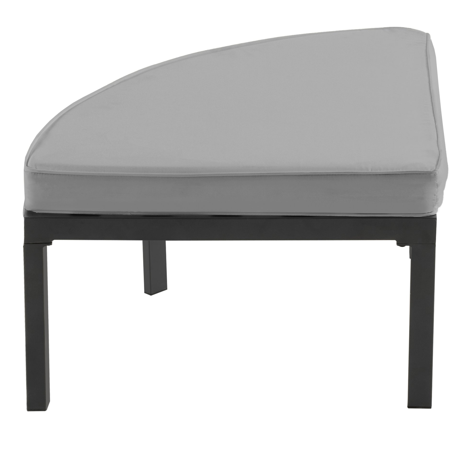 Outdoor Sectional Sofa Set With Cushions - Gray - Image 26