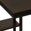 Accent Table, C - Shaped, Modern - Espresso - Image 6