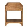 Newton - Mini Nightstand With A Drawer And Open Shelf - Beige Brown - Image 8