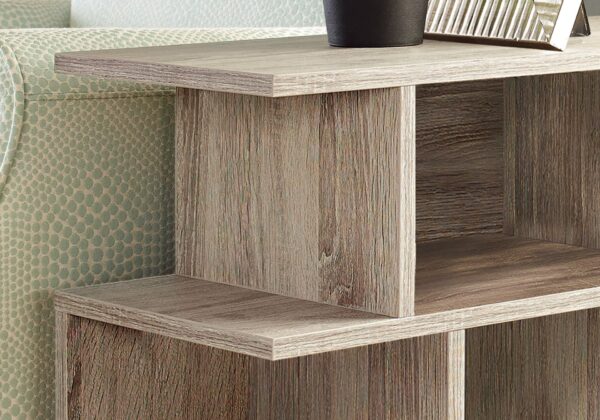 Accent Table, Side Contemporary - Taupe