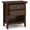 Amherst - Bedside Table - Russet Brown - Image 11