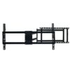 Full Motion TV Wall Mount Bracket For 40 120" TV Dual Arm Tilt & Swivel Vesa 800 X 400 Mm 132 Lbs Load - Black - Image 5