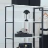Fiona - Freestanding Walk In Wood Closet System With Metal Frame Melamine - White - Image 7