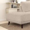 Amara - Left Sectional Sofa - Cream - Image 8