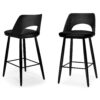 Callie - Counter Height Stool (Set of 2) - Black - Image 7