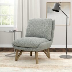 Emerse - Armless Accent Chair - Gray