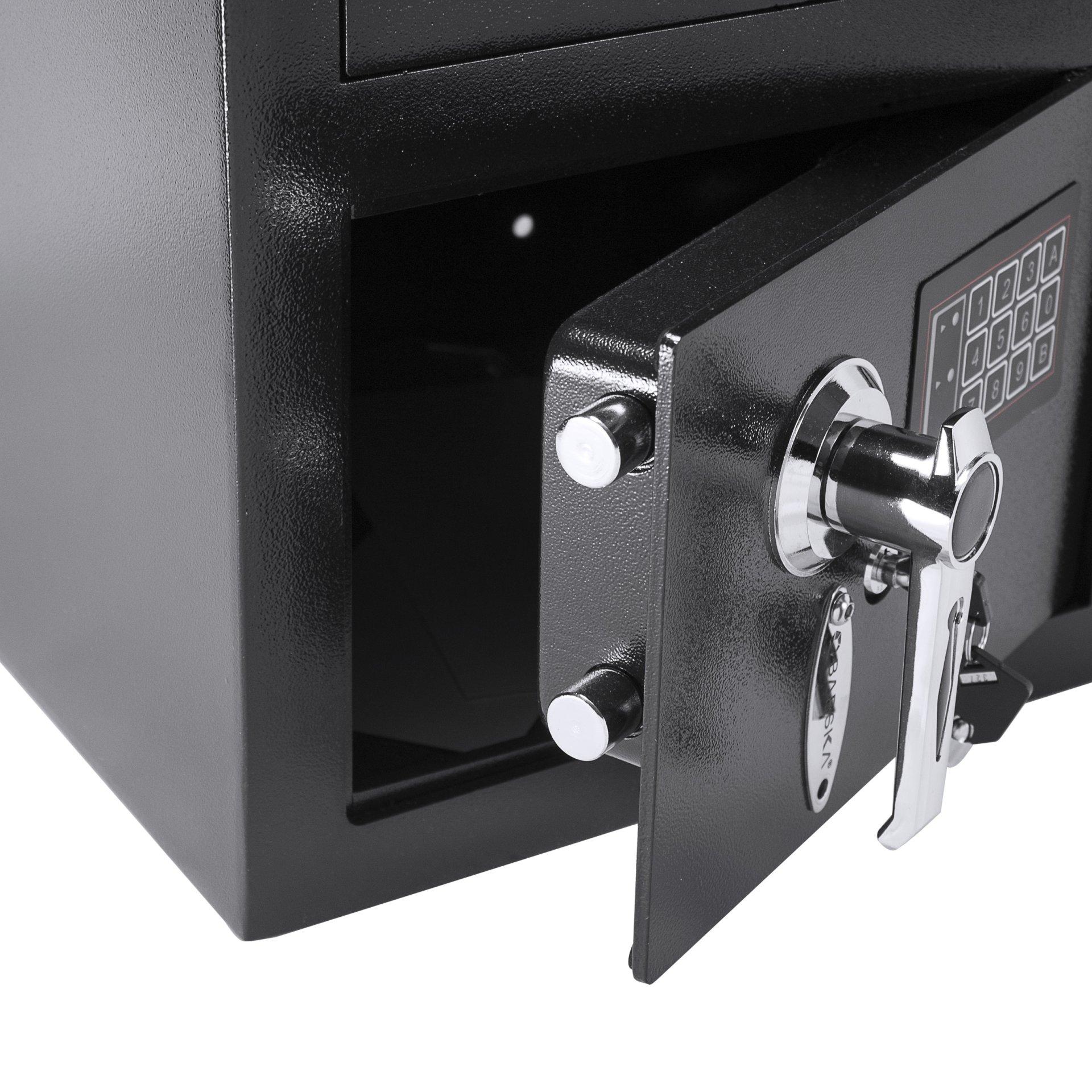 0 72 Cu Ft Keypad Depository Safe - Black - Image 8