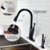 Kitchen Faucet With Pull Out Sprayer - Oil-Rubbed Bronze - Image 5